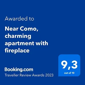 Apartment Near Como, Charming With Fireplace, Grandate